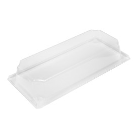 Tampa de Plastico PET Embalagem 410ml 19,6x8,6x3,2cm (12 Uds)