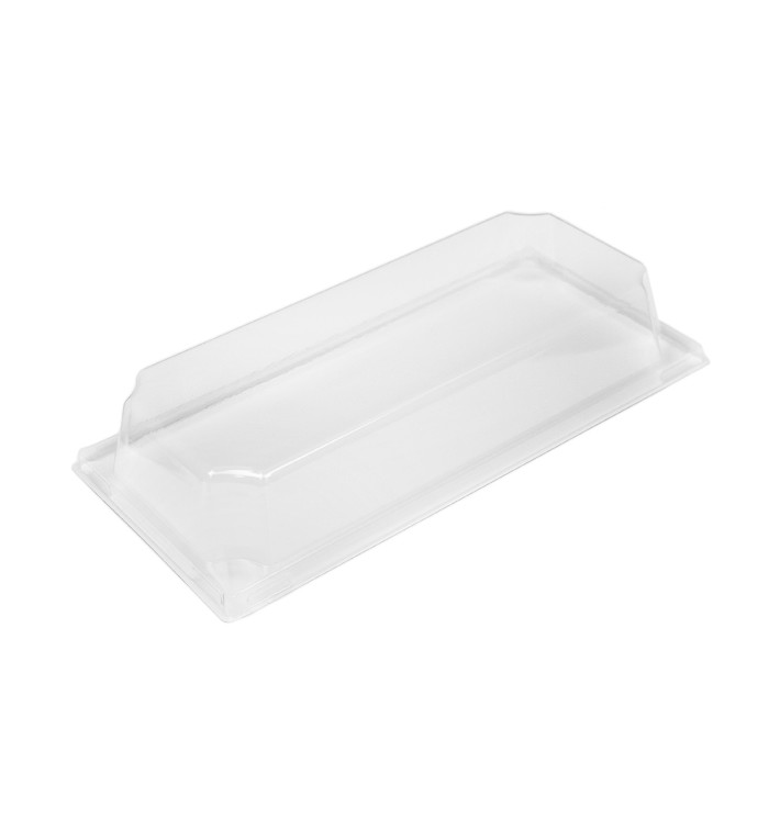 Tampa de Plastico PET Embalagem 410ml 19,6x8,6x3,2cm (144 Uds) Tampa de Plastico PET Embalagem 410ml 19,6x8,6x3,2cm (144 Uds)