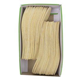 Colher de Bambu 13,5cm (50 Uds)