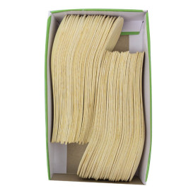 Colher de Bambu 13,5cm (50 Uds)