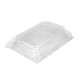Tampa de Plastico PET Embalagem 500ml 20x12,5cm (12 Uds)