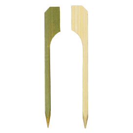 Espetos de bambu “Golf” 7cm (100 Uds)