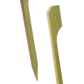 Espetos de bambu “Golf” 7cm (100 Uds)