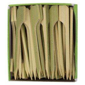 Espetos de bambu “Golf” 7cm (100 Uds)