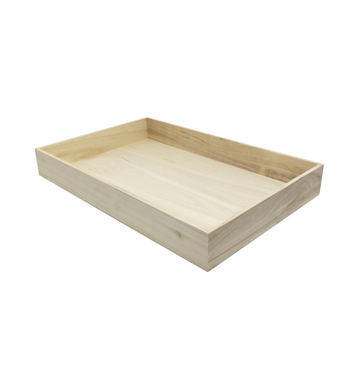 Caixa de Madeira Apresentação 60x40x7,5cm (1 Ud) Caixa de Madeira Apresentação 60x40x7,5cm (1 Ud)