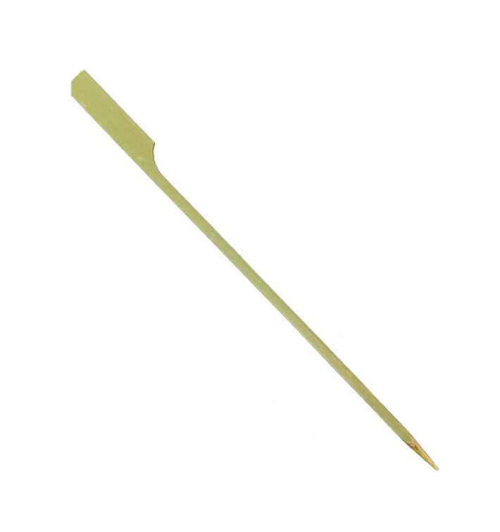 Pick Bambú Teppo Gushi Verde natural 18cm (2.500 Uds) Pick Bambú Teppo Gushi Verde natural 18cm (2.500 Uds)