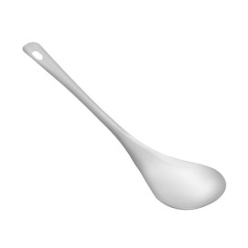 Mini Colher de Aço Inox 14cm (12 Uds)