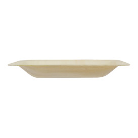 Prato de Madeira quadrado 11,5x11,5cm (25 Uds)
