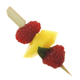 Pick Bambu Teppo Gushi Verde natural 9cm (2.500 Uds)