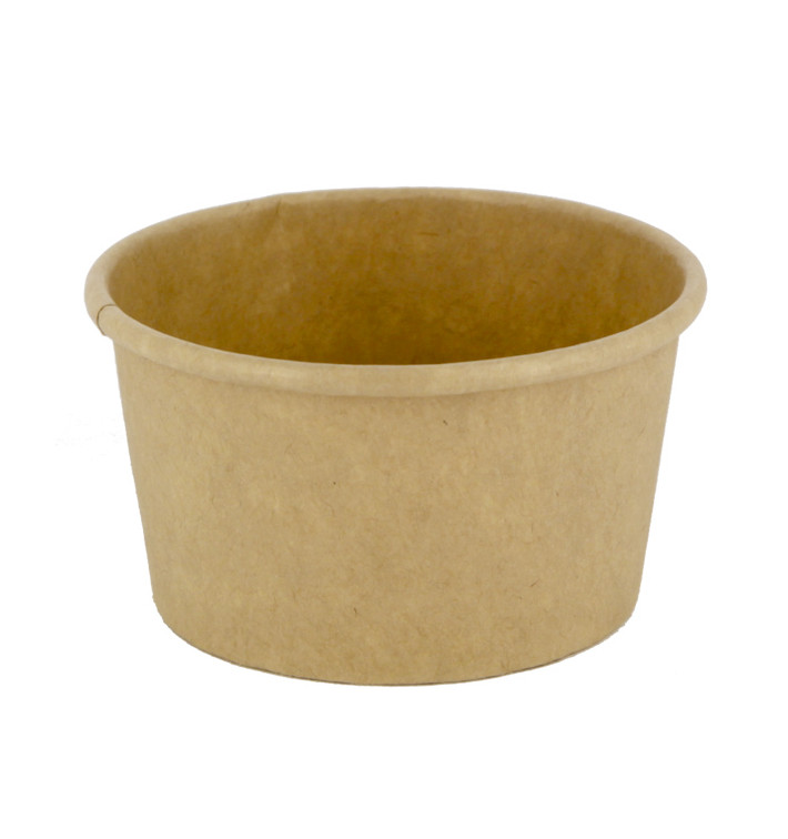 Terrina Cartão Kraft de molho 75ml Ø7,3cm (1.000 Uds) Terrina Cartão Kraft de molho 75ml Ø7,3cm (1.000 Uds)
