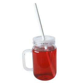 Palhinha Direita Papel Branco Smoothie Ø8mm 24cm (3.000 Uds)