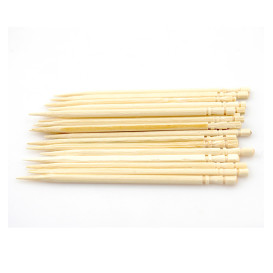 Palillero de Plastico Redondo Torneado 65mm (1 Ud)  