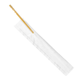 Palitos de Madeira Torneado Embainhados Papel 65mm (1 Ud)