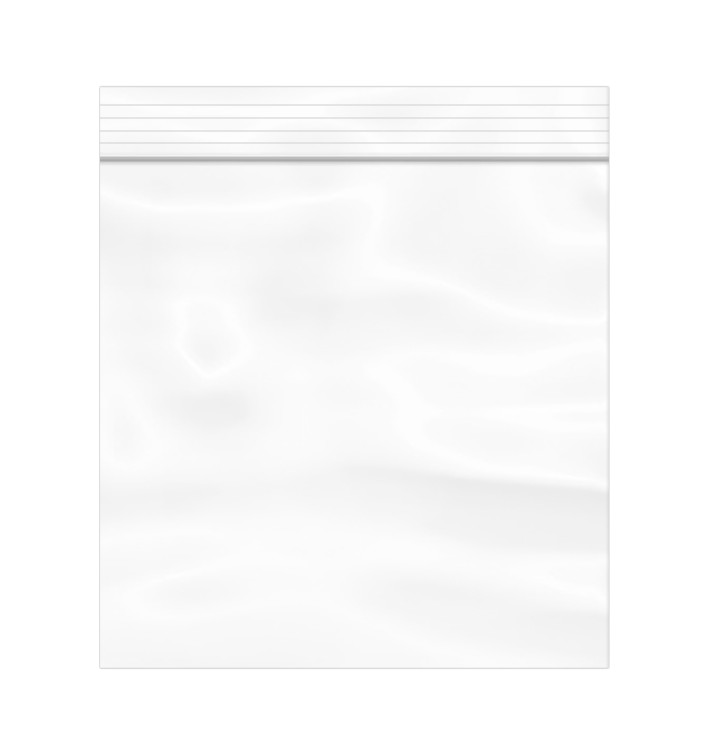 Saco Polietileno com fecho zip 14x14cm G200 (1000 Uds) Saco Polietileno com fecho zip 14x14cm G200 (1000 Uds)