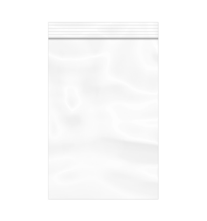 Saco Polietileno com fecho zip 20x30cm G200 (100 Uds) Saco Polietileno com fecho zip 20x30cm G200 (100 Uds)
