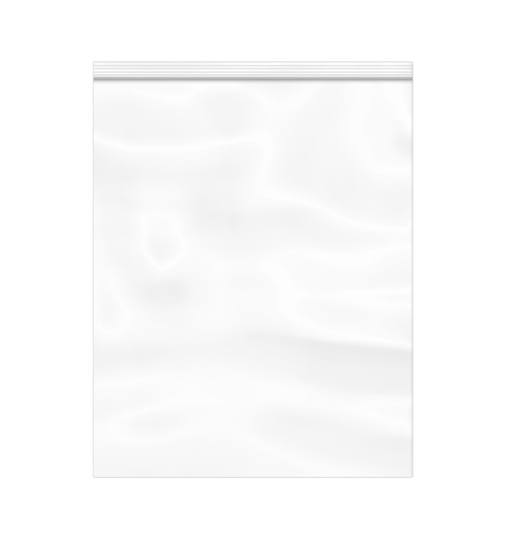 Saco Polietileno com fecho zip 40x50cm G300 (100 Uds) Saco Polietileno com fecho zip 40x50cm G300 (100 Uds)
