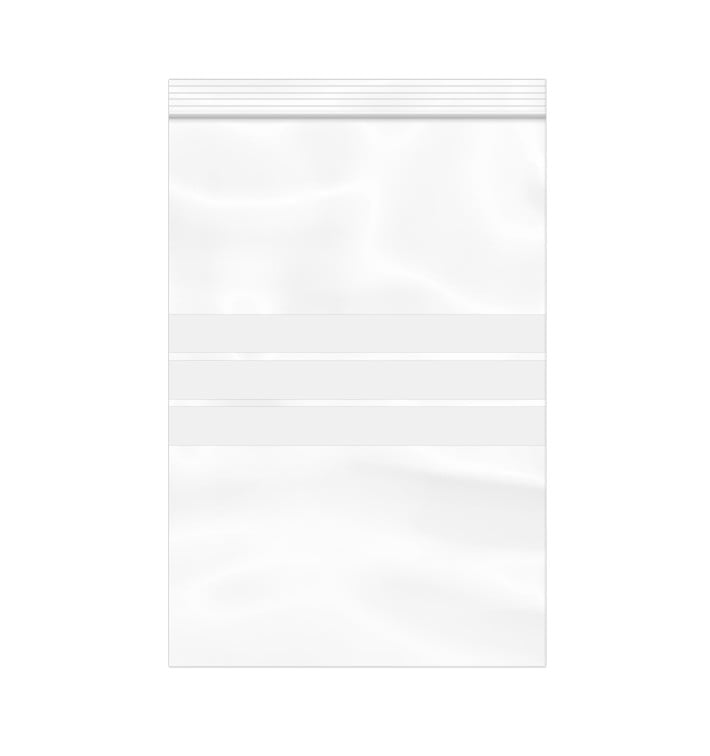 Saco Polietileno Fecho zip e Banda Escrever 20x30cm G200 (1000 Uds) Saco Polietileno Fecho zip e Banda Escrever 20x30cm G200 (1000 Uds)