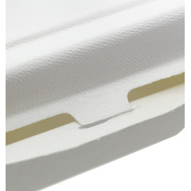 Embalagem Cana-de-açúcar Branco 18x12,5x7cm (50 Uds)