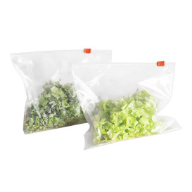Saco Polietileno fecho Por Cursor 25x17cm G250 (50 Uds)