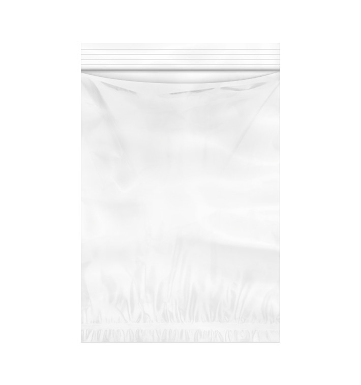 Sacos ZIP com Fecho Automático e Bolsa 16x22+20cm G200 (100 Uds) Sacos ZIP com Fecho Automático e Bolsa 16x22+20cm G200 (100 Uds)