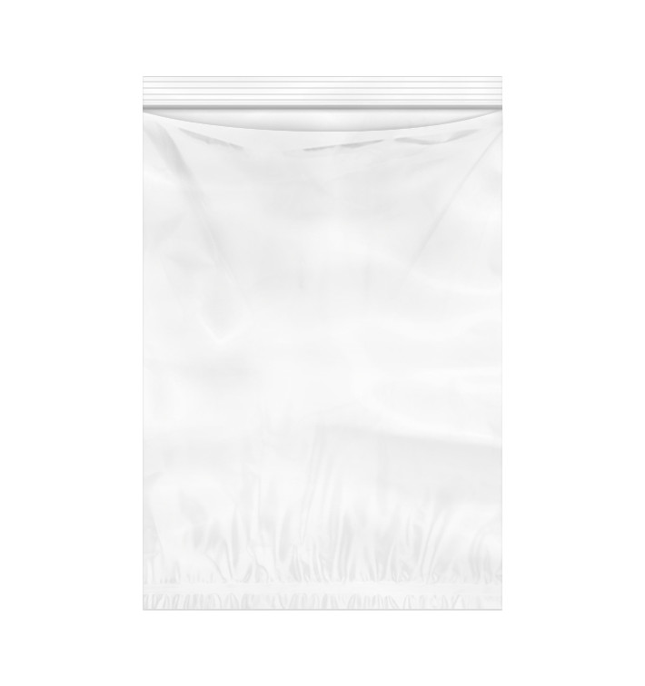 Sacos ZIP com Fecho Automático e Bolsa 23x32+26cm G200 (100 Uds) Sacos ZIP com Fecho Automático e Bolsa 23x32+26cm G200 (100 Uds)