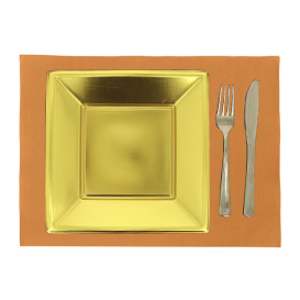 Toalhete de Mesa de Papel Laranja 30x40cm 40g/m² (1.000 Uds)