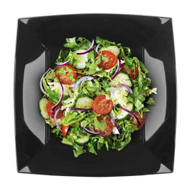 Prato Duro Reutilizável Raso Preto "Nice" PP 23cm (300 Uds)