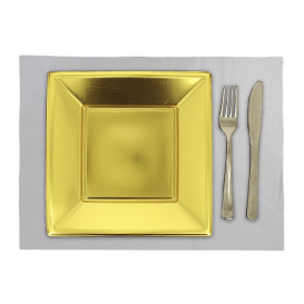 Toalhete Papel Mesa 30x40cm Prata 45g/m² (500 Uds)