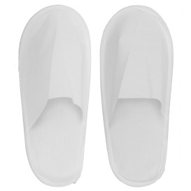Chinelo em TST de PP Fechado Branco Sola EVA (1 Par)