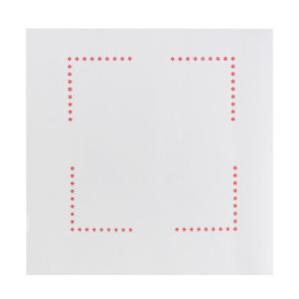 Toalhas de Papel Sulfito Branco 20x20cm (750 Uds)