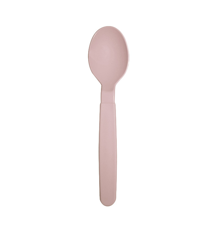 Colher Reutilizável Durável PP Rosa 18,5cm (6 Uds) Colher Reutilizável Durável PP Rosa 18,5cm (6 Uds)