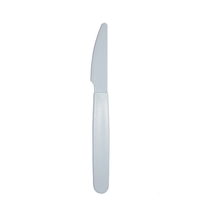 Faca Rutilizável Durável PP Azul 18,5cm (180 Uds) Faca Rutilizável Durável PP Azul 18,5cm (180 Uds)