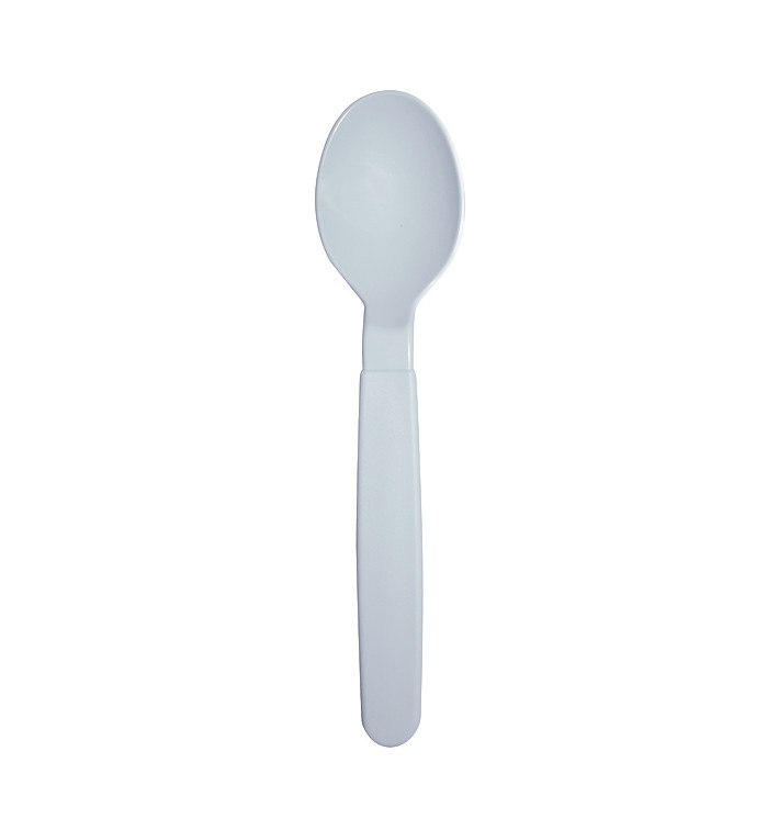 Colher Reutilizável Durável PP Azul 18,5cm (6 Uds) Colher Reutilizável Durável PP Azul 18,5cm (6 Uds)