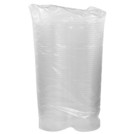 Embalagem Plastico Redondo Transp. 300ml Ø10,5cm (100 Uds)