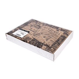 Toalhete Papel Mesa Kraft 30x40cm "Imprensa" 50g (2500 Uds)