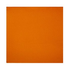 Tovagliolo di Carta Arancione 2V Punta-Punta 33x33cm (1350 Pezzi)