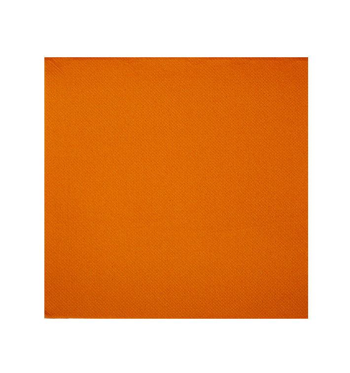 Tovagliolo di Carta Arancione 2V Punta-Punta 33x33cm (1350 Pezzi) Tovagliolo di Carta Arancione 2V Punta-Punta 33x33cm (1350 Pezzi)
