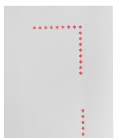 Toalhas de Papel Sulfito Branco 20x20cm (750 Uds)