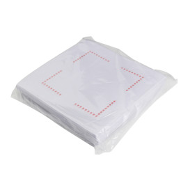 Toalhas de Papel Sulfito Branco 20x20cm (750 Uds)