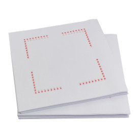 Toalhas de Papel Sulfito Branco 20x20cm (750 Uds)