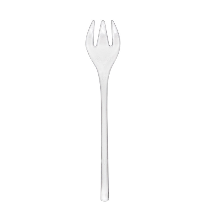 Garfo PS Degustação Transparente 10 cm (200 Uds) Garfo PS Degustação Transparente 10 cm (200 Uds)