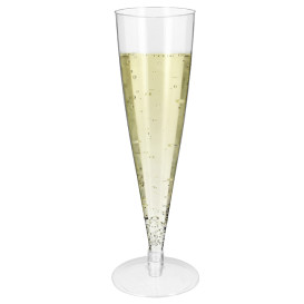 Copo Reutilizável PS Champanhe 150ml 2P (6 Uds)