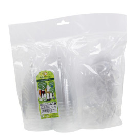 Copo PS Flute Vinho Transparente 200ml 2P (20 Uds)
