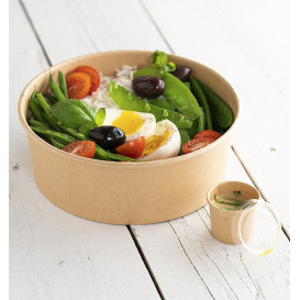 Terrina Cartão Kraft de Molho 30ml Ø4,4cm (2.000 Uds)