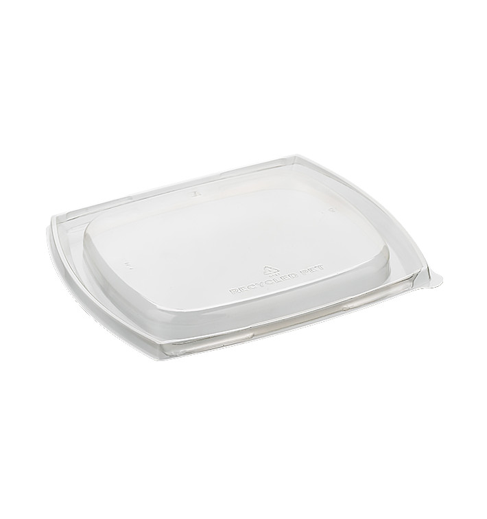 Tampa Retangular rPET para Saladeira 19x16cm (300 Uds) Tampa Retangular rPET para Saladeira 19x16cm (300 Uds)