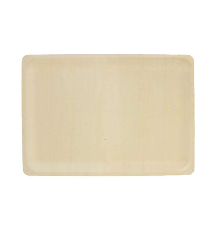 Bandeja de madeira 40x28x2cm (200 Uds) Bandeja de madeira 40x28x2cm (200 Uds)