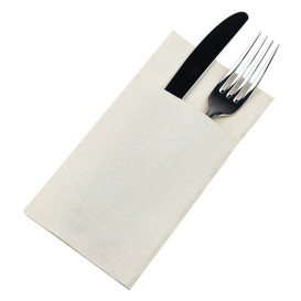 Guardanapos Kanguro Papel 40x40cm Vaquero Creme (30 Uds)