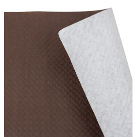 Toalha Papel Rolo Mesa Marrom 1x100m 40g (1 Ud)