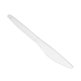 Faca Plastico Luxury Transparente 175mm (2.000 Uds)