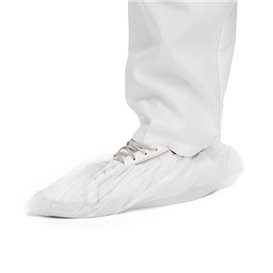 Cobre Sapatos em Polietileno 20 Microns Branco (100 Uds)